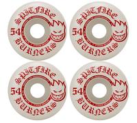 Spitfire Quemadores de ruedas para monopatín, 54 mm, 99A, blanco/rojo