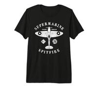 Spitfire | RAF Avión de Caza Británico Supermarine de WWII Camiseta Premium