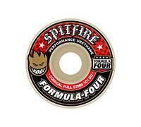 Spitfire Unisex Adulto Fórmula Cuatro 101DU Conical Full Skateboarding Rueda - Blanquecino, 52 mm