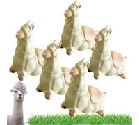 Spitting Llama Water Toy, Alpaca Interactive Water Sprayer, Funny Alpaca Pool Toy, Charming Mini Animal Squirt Player Soaker Toys for Pools, Parks, Picnics (5Pcs)