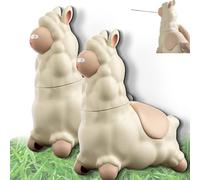 Spitting Llama Water Toy, Alpaca Interactive Water Sprayer, Llama Squirt Gun, Push to Animal Shaped Waters Sprayer, for Bathtub, Summer Beach, Pools, Park (2PCS)