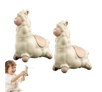 Spitting Llama Water Toy, Alpaca Interactive Water Sprayer, Push to Animal Shaped Water Sprayer, 45° Head Turning for Indoor and Outdoor Summer Cooling Fun (2Pcs)