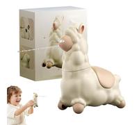 Spitting Llama Water Toy, Alpaca Interactive Water Sprayer, Push to Animal Shaped Water Sprayer, 45° Head Turning for Indoor and Outdoor Summer Cooling Fun (1Pc)