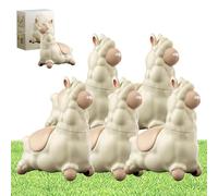 Spitting Llama Water Toy, Push Water Sprinkler for Kids, for Summer Backyard, Beach, Or Bathtub Waters Play, 45°Head Turning, Funny Spoof Push Waters Sprinkler Leak-Proof (4pcs)