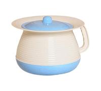 Spittoon - Orinales portátiles para orinales nocturnos, multiusos, con tapa, para inodoro interior, dormitorio, niños y adultos, color azul