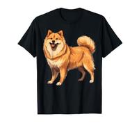 Spitz finlandés Dog Mom Dad Puppy Breeder Memorial Camiseta