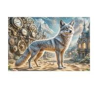 Spitz japonés Puzzle 1000 Piezas Familiar Creativo Animal de compañía Lindo Rompecabezas 3D para Familia Juguete Educativo Construir Maquetas Aliviar Estrés 1000 PCS