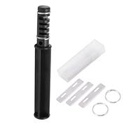 Spitzenmacher, Leder, rotierender Schnitt, Leder-Spitzenschneider, DIY-Betrieb, Lederschnurschneider mit 3 Klingen, Lederschnurschneider-Werkzeug, Weihnachtsgeschenke