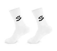 Spiuk CALCETIN PACK 2 UDS. TOP TEN LARGO UNISEX 2022 BLANCO T. 36/39