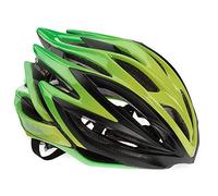 Spiuk Sportline ED Casco Dharma Edition, Adultos Unisex, Amarillo/Verde, (S-M) 51-56
