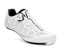 Spiuk Sportline Road C Zapatilla Carretera ALDAMA Carbono, Adultos Unisex, Blanco Mate, T. 45