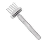 Spizummp Limpiador de peine, cepillo de limpieza de peine, limpiador de cepillo de pelo, 2 en 1, dispositivo removedor de suciedad para barbería, desenredar, limpieza, viajes, hogar, salón, teclado