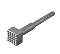 SPKLINE Broca de herramienta de buje de demolición, cincel de martillo de vástago SDS-Max para mampostería de hormigón y piedra natural, cabezal de buje cuadrado de 16 dientes, cuadrado de 1-3/4