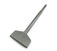 SPKLINE SDS-Plus - Azulejos doblados en ángulo de 3 pulgadas de ancho y cincel de escalado más delgado, SDS-Plus para quitar azulejos, rascador de pared y piso (3 x 10 pulgadas)