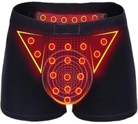 SPKVINOS Calzoncillos Tipo bóxer de Terapia magnética, 3 Piezas de Ropa Interior para Hombres para agrandar y cuidar el pene (3 Items,3XL)