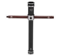 Splakete de Llave Cruzada RC de Acero Inoxidable con Acero Inoxidable de Spicefinem con tamaños de 3 mm de 5 mm de 8 mm de 3 mm Ideales para Reparar el avión de Botes de automóvil
