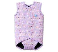 Splash About Baby Wrap Traje de baño de una Pieza, Bebé Unisex, Lila Primavera, 6-18 Meses