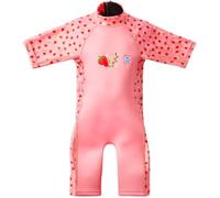Splash About UV Sun & Sea Suit One Piece Swimsuit, Strawberry Field, 4-6 años Unisex Kids