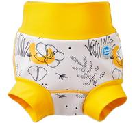 Splash About Happy Nappy pañal de natación reutilizable, Flower Meadow, 0-3 meses