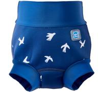 Splash About Happy Nappy pañal de natación reutilizable, Blanco Birds, 0-3 meses