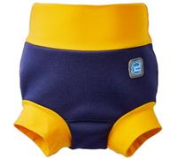 Splash About Happy Nappy pañal de natación reutilizable, Azul Marino & Amarillo, 3-4 años