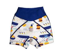 Splash About Shorts de baño de incontinencia para niños pequeños, Tug Boats, 2-3 años