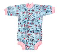 Splash About Traje acuático Happy Nappy (Hidden Treasure, 0-4 Meses)