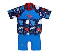Splash About Traje de flotación con Mangas y flotabilidad Ajustable, Sea Life, 4-6 años