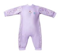 Splash About Warm In One Piece Swimsuit, Lilac Spring, 6-12 Meses Unisex Baby
