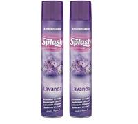 Splash - ambientador 1000 ml lavanda, 1000 mililitro/750 ml net, 1 unidad (Paquete de 2)