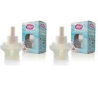 SPLASH | Ambientador Eléctrico | Duradero, Refresca y Elimina Olores | Cartón FSC | Fragancia Fresca Colonia Infantil | 25 ml (Paquete de 2)