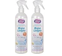 SPLASH | |Ambientador Pulverizador Hogar Tejidos | Fragancia Fresca| Ropa Limpia| Microcápsulas de Perfume |Contenido: 400 ml (Paquete de 2)