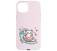 Splash and Purr Sweet Furball Lindo Gato Carcasa para iPhone 15 Plus