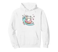 Splash and Purr Sweet Furball Lindo Gato Sudadera con Capucha