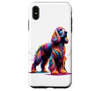 Splash Art English Cocker Spaniel Spaniels Carcasa para iPhone XS Max