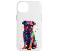 Splash Art Griffon Bruxellois Brussels Griffon Carcasa para iPhone 14 Plus