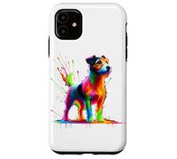 Splash Art Jack Russell Terrier Carcasa para iPhone 11