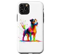 Splash Art Jack Russell Terrier Carcasa para iPhone 11 Pro