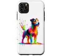 Splash Art Jack Russell Terrier Carcasa para iPhone 11 Pro Max