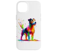 Splash Art Jack Russell Terrier Carcasa para iPhone 14 Plus
