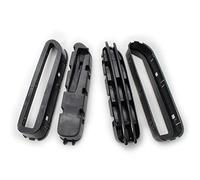 Splash guardias Para BMW E39 E60 E61 M5 Modelo 1991-2010 Rejilla de coche ABS Guardabarros laterales Ventilaciones de flujo de aire barro aletas delante