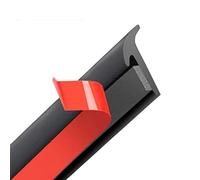 Splash guardias Tira Sellado Para Coche Guardabarros Faldón Lateral Moldura Protector Borde Arco Rueda, Tira Protectora, Embellecedor En Forma T, Goma 2M barro aletas delante