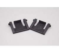 splash n color Pies de repuesto para teclado para juegos compatibles con Corsair K55 RGB, juego de 2 patas inclinables, restaura tu configuración de juego