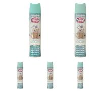 SPLASH | Spray Aromatizador | Ambientador Duradero, Refresca y Elimina Olores | Fragancia Fresca Colonia Infantil | Agitar Antes de Usar | 300 ml (Paquete de 5)