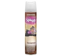 SPLASH | Spray Aromatizador | Ambientador Duradero, Refresca y Elimina Olores | Fragancia Fresca Incienso | Agitar Antes de Usar | 300 ml
