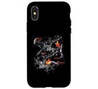 Splash Water Frutiger Aero Y2K Style Payaso Carcasa para iPhone X/XS