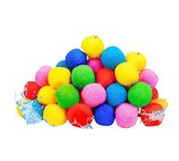 Splashing Ball 30 Pieces Reusable - - Colorful Refillable Absorbent Toys |
