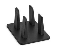 SplashNColor - Soporte de escritorio para Ubiquiti UniFi USW Flex Mini Switch - Soporte vertical que ahorra espacio | Ventilación mejorada del flujo de aire | Configuración de red limpia | Rack de