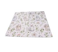 Splat Mat, 130 X 130 Cm, Alfombrilla Portátil de Nailon Impermeable para el Suelo del bebé para Salas de Estar, Camping, Patios, Jardines