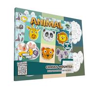 SPLAT PLANET Pintura de arcilla sobre lienzo 30x40cm Animales (777690)